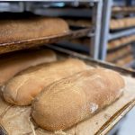 Homemade Bread on Rack